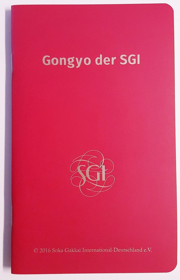 Gongyobuch mit Papierumschlag groß